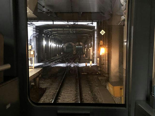 渋谷駅を発車
