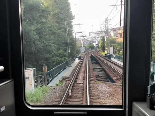 井の頭公園駅発車直後