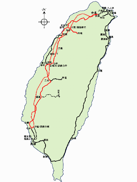 4日目の乗車区間