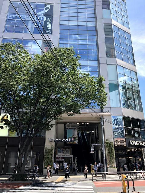 東京カルチャーカルチャーが入っているcocoti SHIBUYA