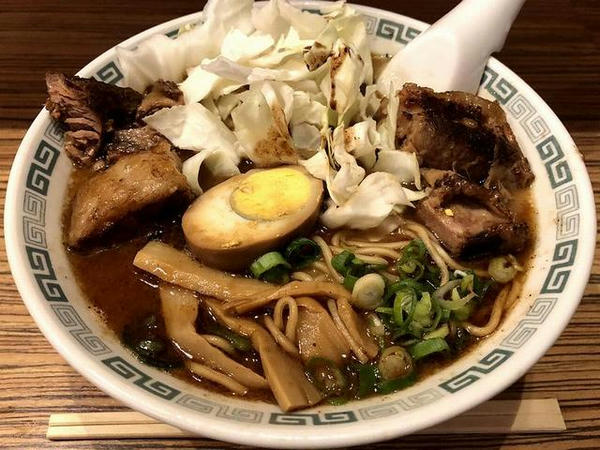 いただいたラーメン