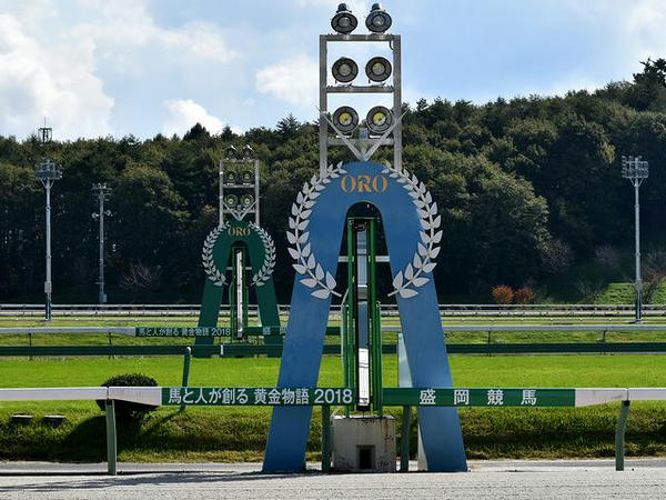通常仕様に戻ったゴール板