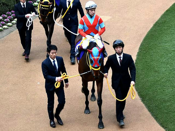 (2)クリンチャー号と福永祐一騎手