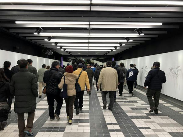 ナッキーモールから船橋法典駅へ