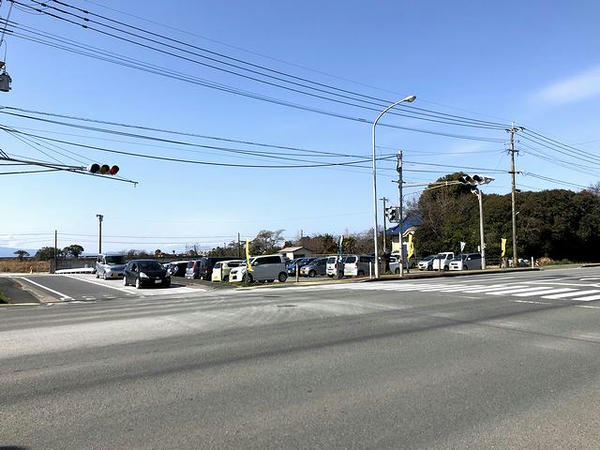 前回レンタカーを停めた駐車場