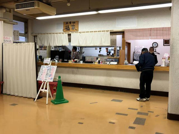 場内に新設された売店