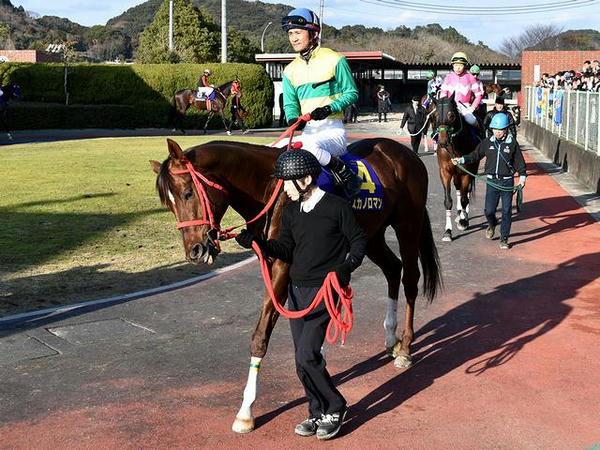 (4)アスカノロマン号（牡8・JRA）と太宰啓介騎手（JRA）