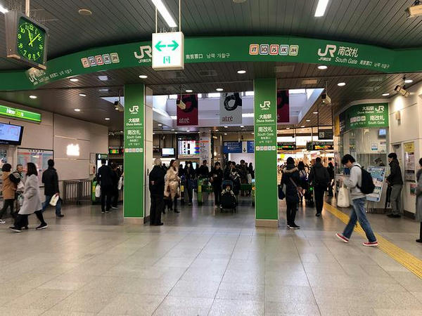 大船駅改札口付近