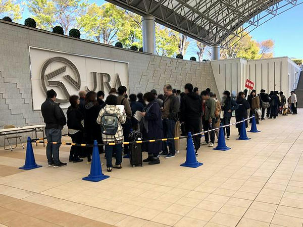 センタープラザで行われていたグッズ販売