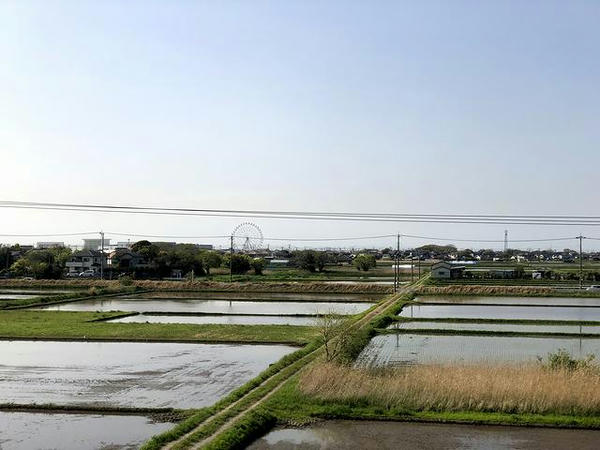 木更津－姉ヶ崎間の車窓風景