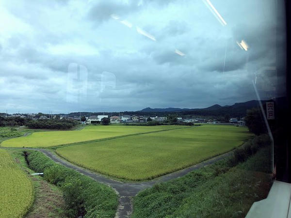 友部駅－宍戸駅間にて