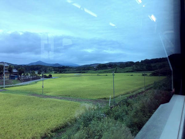 宍戸駅－笠間駅間にて