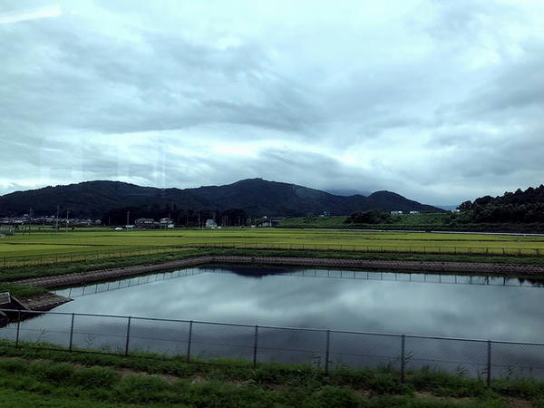 岩瀬駅－大和駅間にて