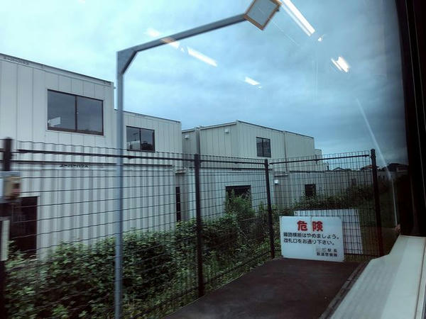 小田林駅発車直後