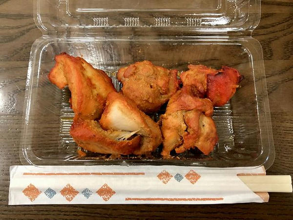競馬場でいただいたチキンティッカ