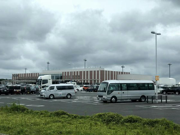 茨城空港を後に