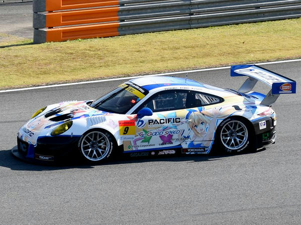 #9 PACIFIC MIRAI AKARI NAC PORSCHE（横溝直輝選手）