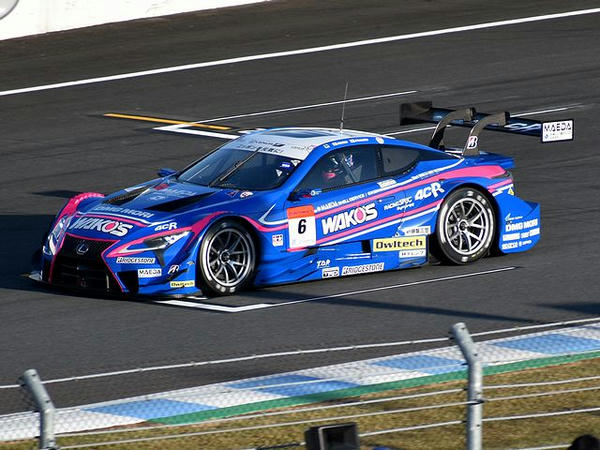 GT500予選2位となった#6 WAKO'S 4CR LC500（山下健太選手）