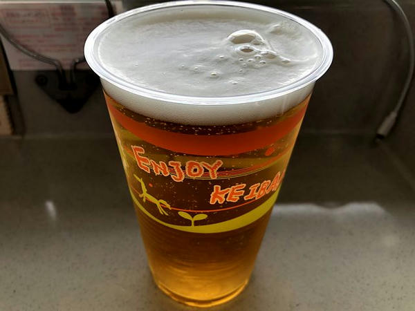 生ビール（中） 600円