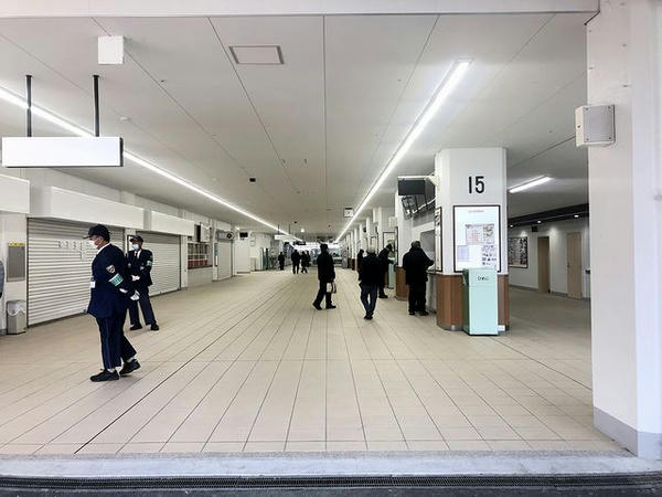 スタンド1階コンコース