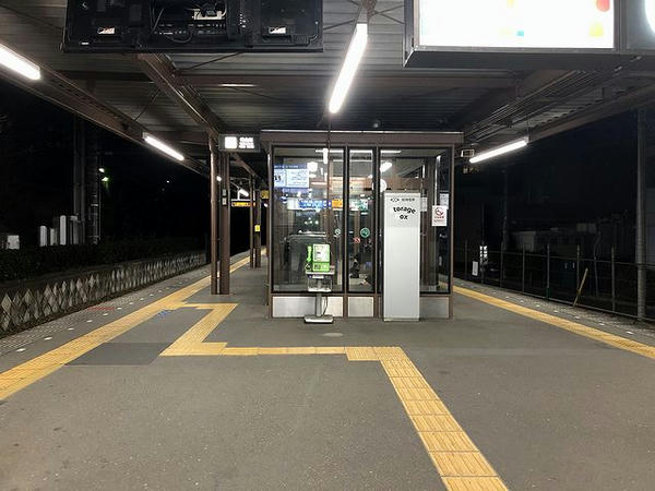 武庫川駅武庫川線ホーム