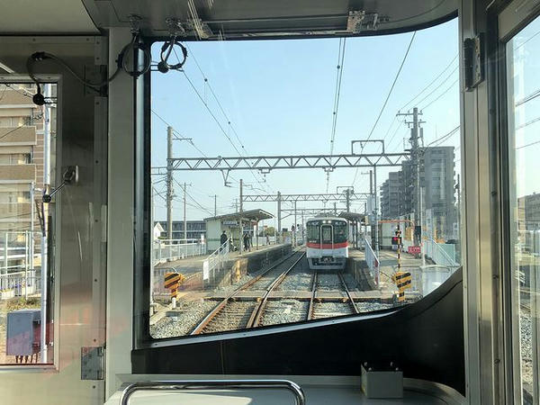 山陽天満駅進入