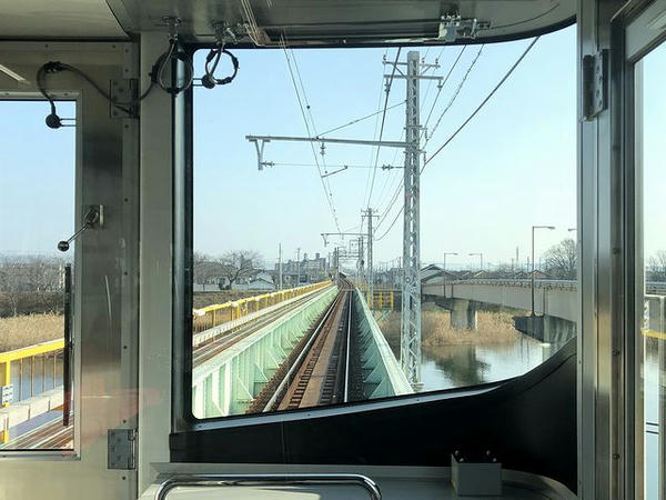 夢前川駅－西飾磨駅間（夢前川橋梁）
