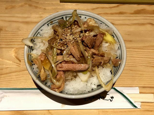 ラーメンセットのネギチャーシュー丼