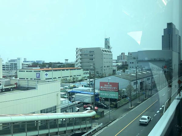 幸浦駅発車直後