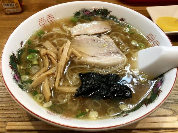 いただいたラーメン（550円＋税）