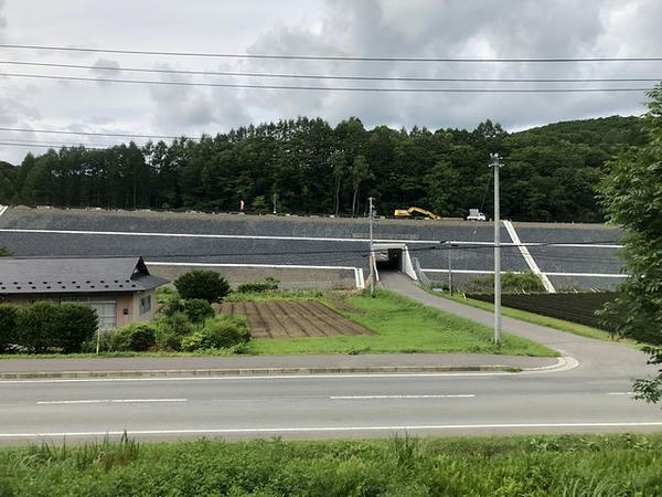 区界駅－松草駅間（盛岡宮古横断道路建設中）