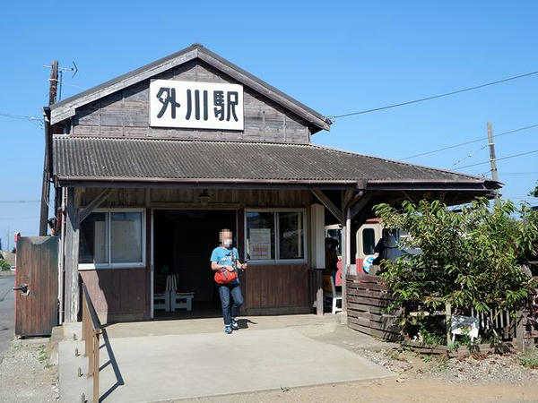 外川駅の駅舎