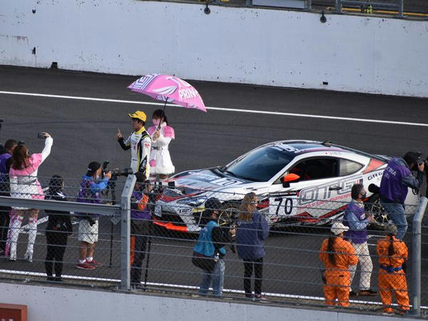 優勝したNo.70 OTG DL 86の伊東黎明選手