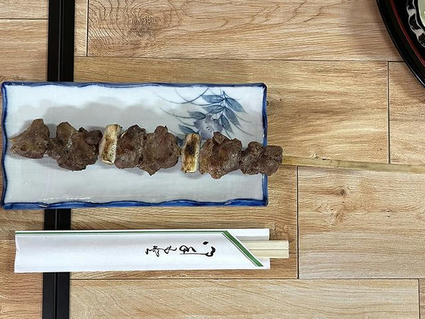 鴨串炭火焼 350円