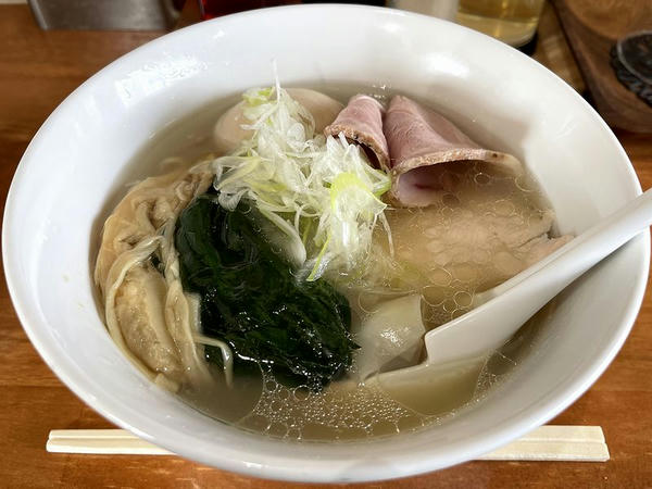 特製貝出汁中華そば【塩】 1,000円