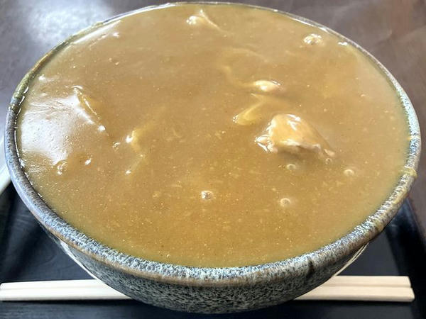 （家人がいただいた）カレー南ばんそば 700円