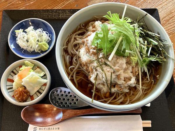 冷かけおろし納豆そば 1,000円