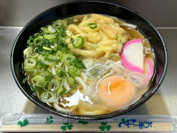 天玉うどん 580円