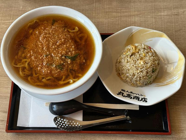 Cセット（スタミナラーメン＋半チャーハン） 1,250円