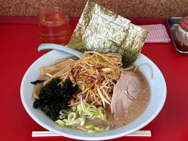 味噌ラーメン 850円 ＋ 辛ネギ増し 150円