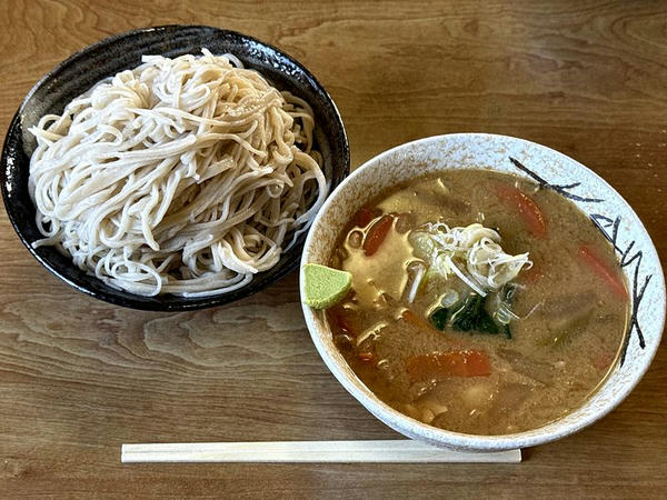 ひたしけんちんそば（中盛） 1,400円