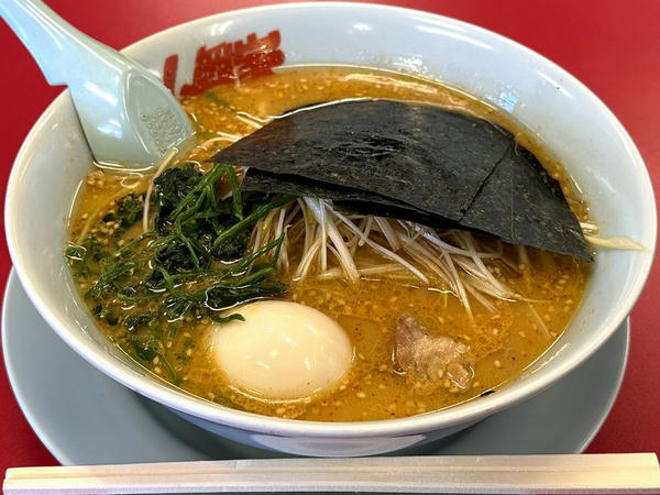 特製味噌ネギラーメン 990円 ＋ 味付け玉子 150円