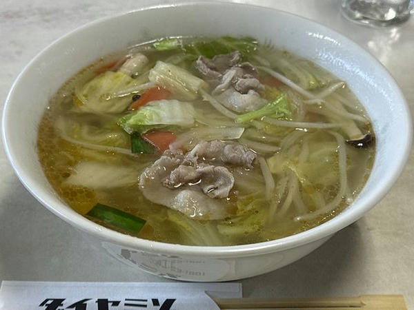 野菜ラーメン 850円