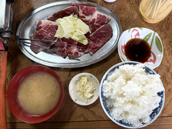 焼肉定食 カルビ大（ライス大盛） 1,150円