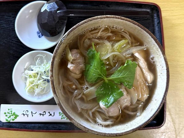 鳥南蛮そば 700円