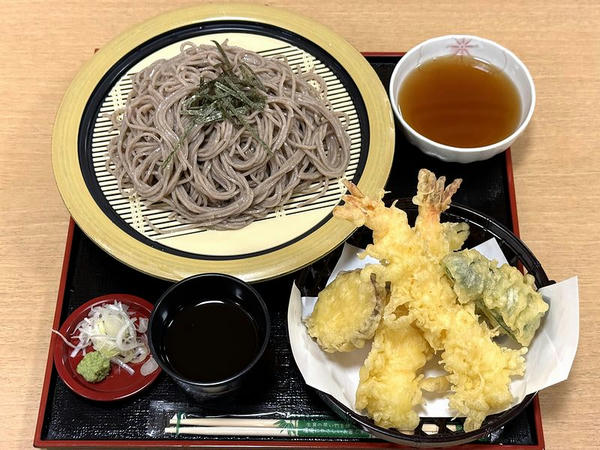 天ざるそば 1,200円