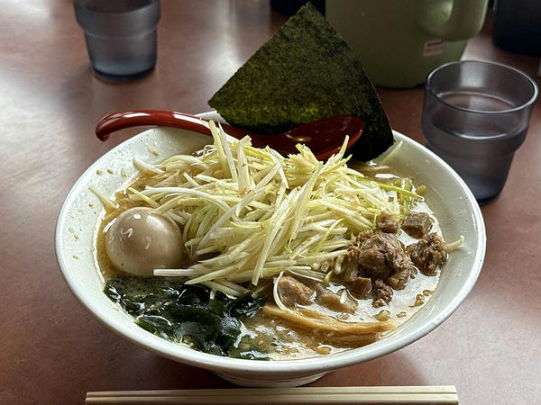 ネギ味噌ラーメン 1,130円 ＋ 煮玉子 120円