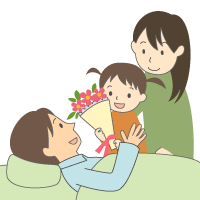 お見舞い　イメージ