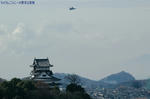 犬山城とF-15