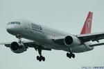 小牧へ着陸せんとするNWのB-757